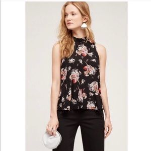 Anthro Maeve silk blouse xs